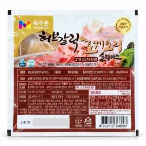 목우촌 허브갈릭 훈제오리 슬라이스 210gx10팩