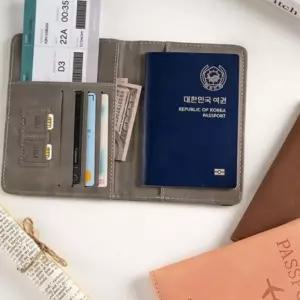(다올)여권케이스 RFID차단 여행 지갑 신여권 구여권 커버