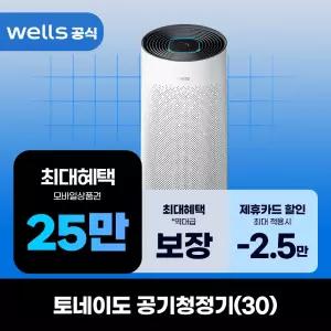 [렌탈]웰스 토네이도 공기청정기(30)