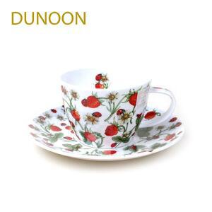 [두눈] 영국 본차이나 커피잔 Dovedale Strawberry 1인조