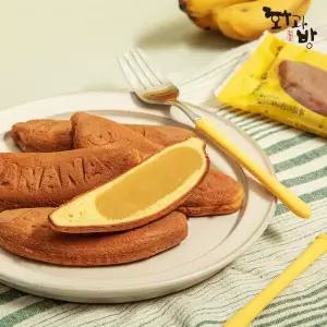 [화과방] 우리쌀로 만든 카스텔라 바나나(6개입) x 2박스 / 바나나빵 아이간식 어린이 과자 탕비실 요양원