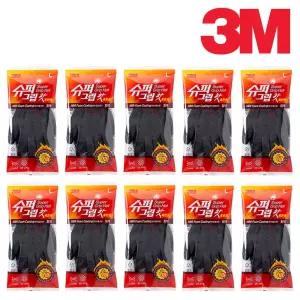 3M장갑 슈퍼그립 핫 혹한기용 겨울용 방한장갑 (10켤레)
