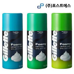 질레트 면도거품 면도젤 면도크림 포오미 175ml 1개