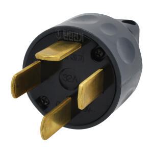 3극 3상 4P 32A 250V 접지 산업용 공업용 삼상 플러그 진흥전기 3 pole Grounding Power Plug phase