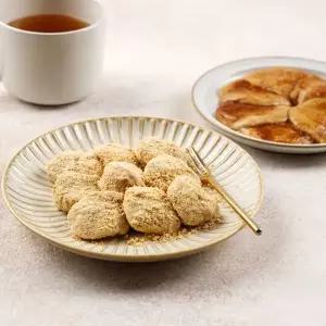 [마을기업싸리재]찰떡 [ 현미 찹쌀 인절미 200g ] 굳지않는 아침대용 간편 냉동 떡
