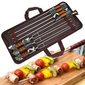 [캠핑일번가]감성BBQ꼬치세트 캠핑 바베큐꼬치 7P세트