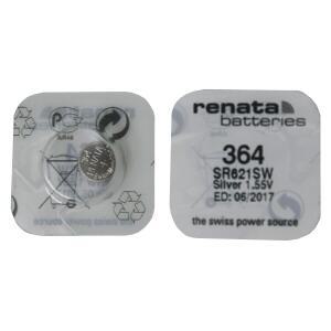 RENATA 레나타 시계배터리 364(SR621SW) - 1알 SILVER 배터리