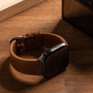 최고급 천연 가죽 스트랩/애플워치 7/6/SE/5/4/3/2/1/45mm 41mm 44mm 40mm/손목/시계줄/정품/명품/추천