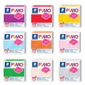 FIMO 피모 소프트 28색 중 택1/폴리머클레이 오븐점토 영남상사