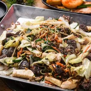 신림동 순대타운 백순대곱창 볶음 204호 호남집 양념순대 택배