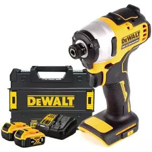 DEWALT 디월트정품 DCF809P2 20V 충전 BL 컴팩트 임팩 드라이버 5.0Ah 배터리세트