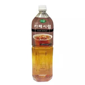 희창 자연생각 카페시럽 1.5L 커피원두 설탕