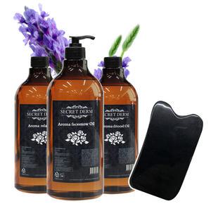 시크릿덤 아로마 페이스스노우 라벤더 바디 마사지오일 1000ml +흑각괄사사각