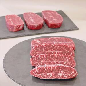 1kg 부채살(스테이크,큐브,슬라이스) 200g~250g 소분포장  다이어트 소고기 미국산