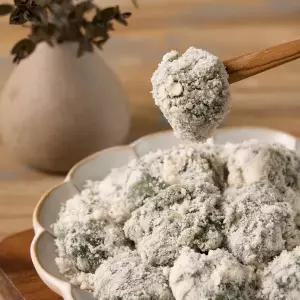 [마을기업싸리재]찰떡 [ 거피팥 현미 찹쌀 쑥인절미 200g] 쑥떡 굳지않는 아침대용 맛있는 떡
