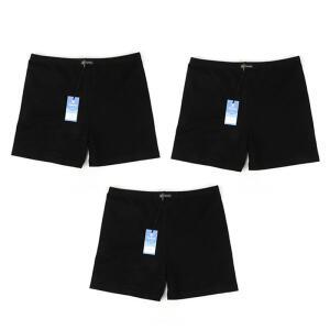 면스판 3부 속바지 3개1SET /검정/ 학색속바지 /
