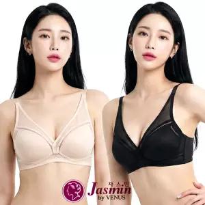 비너스 노와이어 브라 풀컵 몰드 빅사이즈 브래지어 큰가슴 여성 속옷 A B C D E F 컵 JBR1290