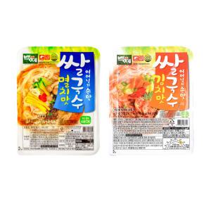 백제 쌀국수 92g 30개 (멸치맛15+김치맛15) 무료배송