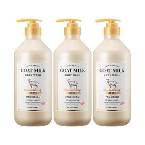 샤워메이트 산양유 마누카 바디워시 800ml, 3개