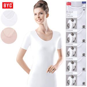BYC얇은 편면 환타쟈여성용반팔런닝5매BYI2550