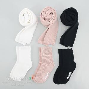 [꼼지] D잔골지 분리타이즈 무발타이즈 양말세트 유아 아동 스타킹