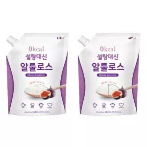 설탕대신 알룰로스 당류제로 0kcal 나한과 대체당 400g x 2개
