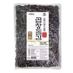 예지김 진도토종 특 곱창돌김 100매 / 국산 진도 고급 곱창김 무첨가 무조미 생김