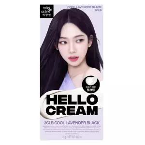 미쟝센 헬로크림 염색약 3CLB 쿨라벤더블랙