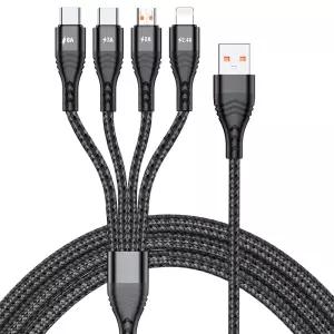 4in1 멀티 고속충전 케이블 C타입 아이폰 호환
