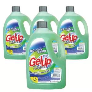 겔업 고농축 액체 세제 세탁세제 2.5L x 4개