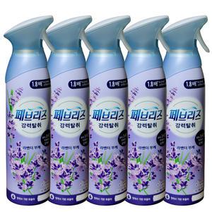 페브리즈 에어 라벤더 부케 165gx5개 바닐라라벤더