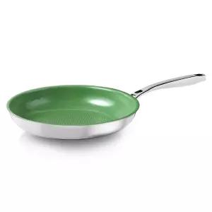 [리벤스] 프리미엄 세라믹 스텐 통3중 IH 인덕션 후라이팬 30cm