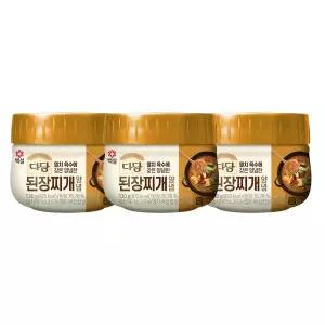 [하프클럽/CJ제일제당]백설 다담 된장찌개양념530g x3개