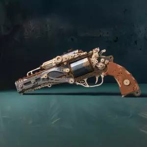 스팀 리볼버 Steam Revolver BLACK SteamPunk (S0827E) 하우캣