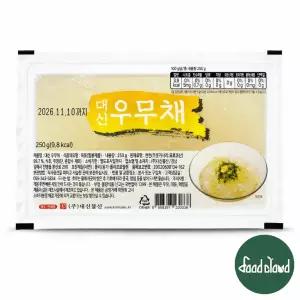 대신물산 우무채 우뭇가사리 (250g x 3) 대신 우묵 우무 한천