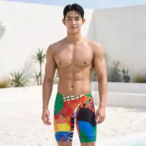 MCN FIT 남성 수영복 메시 남성 재머 스윔슈트