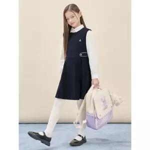 [BEANPOLE KIDS] 베스트형 민소매 코듀로이 원피스  네이비 (BI5971G01R) (BI5971G01R)