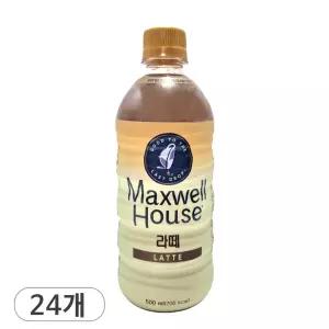 맥스웰하우스 라떼 500ml x 24개 커피 음료 로스팅