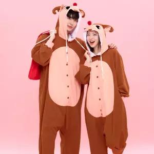 루돌프 잠옷 긴팔 코스튬 반티세트 파자마파티 반티 체육대회