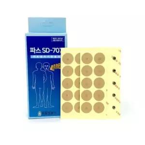 한일 자석 자기파스 10개입 SD-707 의료용자기발생기 혈액 순환 개선