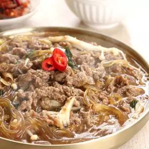 [셰프애찬] 프리미엄 양념 한우 불고기전골 600g
