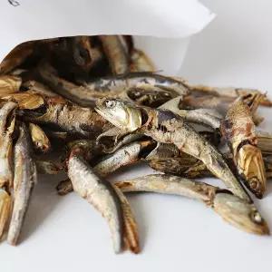 남해바다 금빛 훈연 멸치 300g