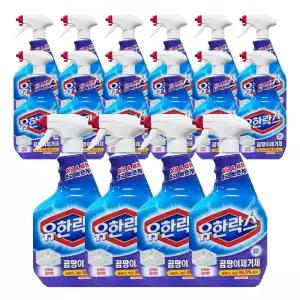 유한락스 곰팡이제거제 900ml 16개 / 화장실 욕실 곰팡이 세정제 세제
