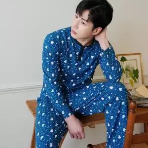 [하프클럽/모스트맘]핫복구잠옷 남 체크토끼