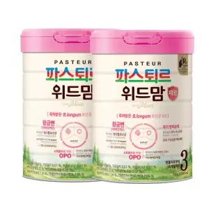 파스퇴르 위드맘 제왕 분유 3단계 750g 2개
