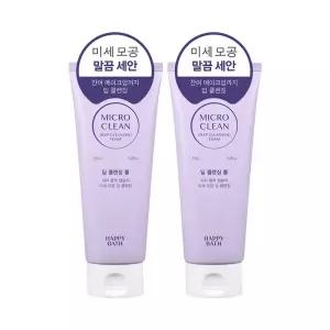 해피바스 마이크로 클린 딥 클렌징폼 150g x2개