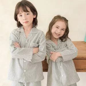 핑코코 4141 피치기모 블랙스트라이프 국산 아동&주니어잠옷