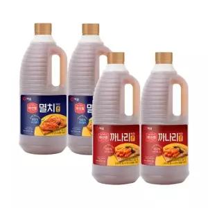 하선정 멸치액젓 2.5kg x2개+까나리액젓 2.5kg x2개