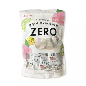 롯데 제로 후르츠젤리 630g /약45개/대용량/개별포장/유치원간식/과일젤리/탕비실간식/무설탕/무색소/당류제로