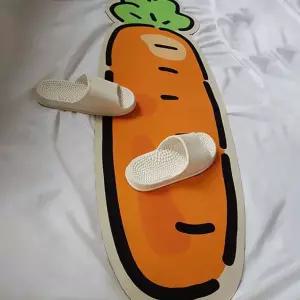 규조토 주방 매트 인테리어 논슬립 싱크대 당근 주방 매트 부엌 러그 쿠션 건조 빠른
